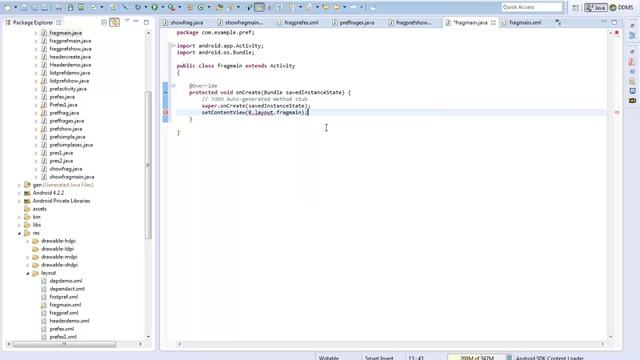 Using Preferences with Fragments смотреть онлайн