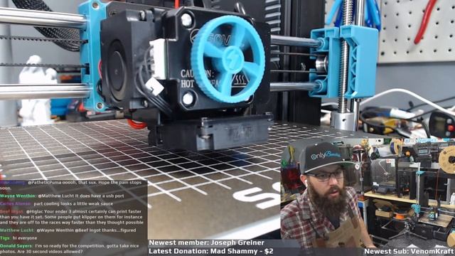 Sovol SV06 - Low Cost Full Feature 3d Printer Unboxing #livestream #3dprinting #3d смотреть онлайн