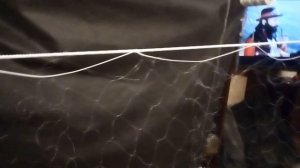 Сделать торец рыболовной сети. Вариант с посадкой на огневки огнива.