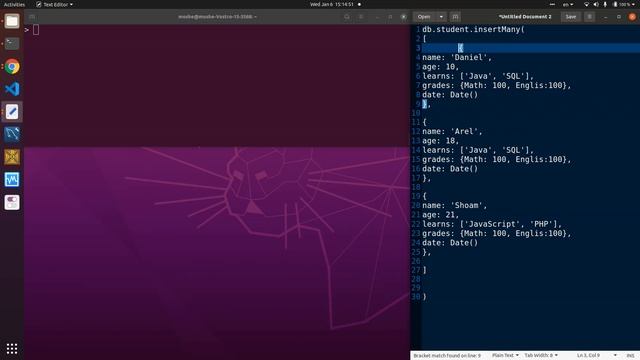 7 MongoDB Insert many Documents смотреть онлайн