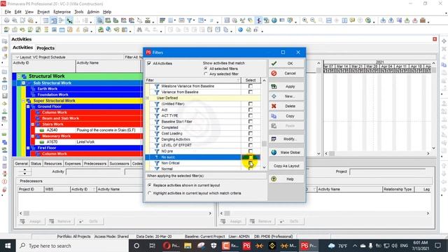 How to find or detect lag and dangling logic in Project Schedule of Primavera P6 by using Excel tip смотреть онлайн
