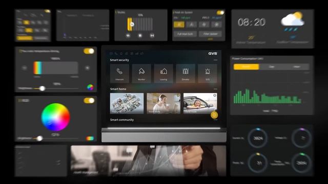 GVS Smart Touch Z10 : KNX automation + video intercom just in 1 Panel.#KNX #Panel #Smart #GVS смотреть онлайн