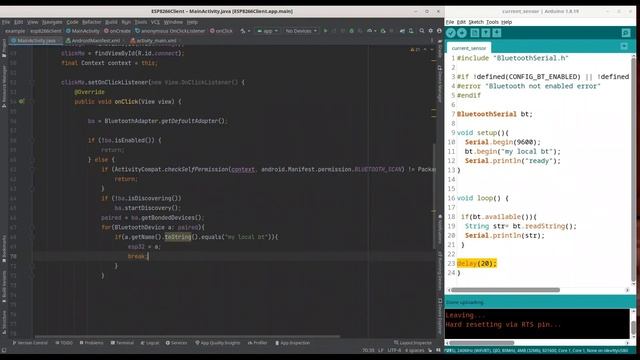 ESP programming - ESP32 to Android via Bluetooth, programmatically смотреть онлайн
