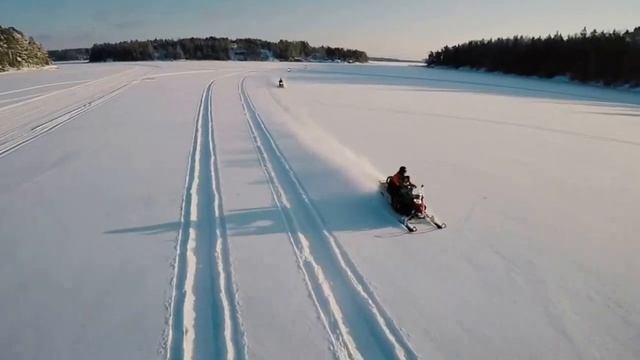 Snowmobile Safari in the archipelago смотреть онлайн