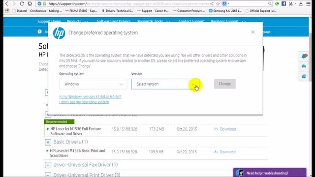 Hp Laserjet 1536dnf | Driver