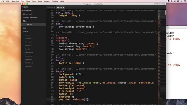 ZURB Foundation 5 y SASS - El archivo config.rb смотреть онлайн