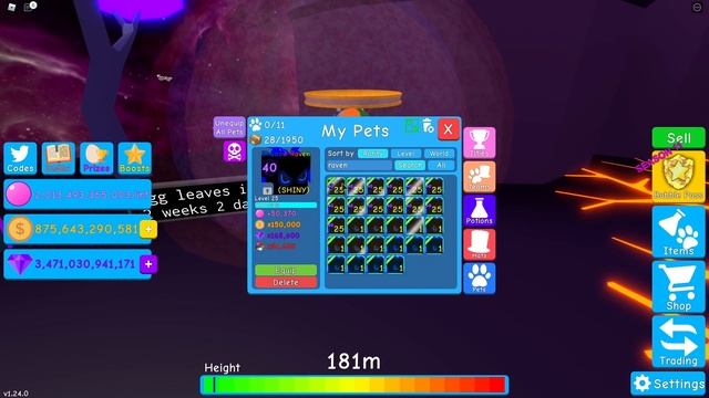 ПОТРАТИЛ 60000 РОБУКСОВ НА СИМУЛЯТОР ЖВАЧКИ В РОБЛОКС! BUBBLE GUM SIMULATOR смотреть онлайн