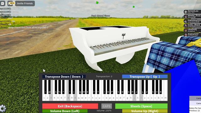 Rush E (Roblox Piano) смотреть онлайн