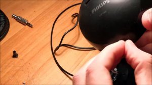 Замена провода и модернизация наушников SHP1900 Philips