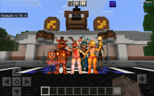 Новый мод на фнаф 2 в Майнкрафте!!!