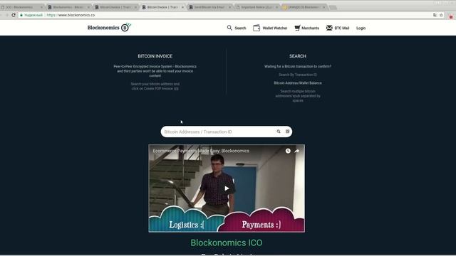 Blockonomics - обзор проекта. смотреть онлайн