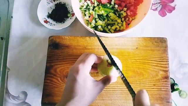 Простой салат. Ачичук.Самый популярный салат к плову "АЧИЧУК - Шакароп". Мужики готовят смотреть онлайн