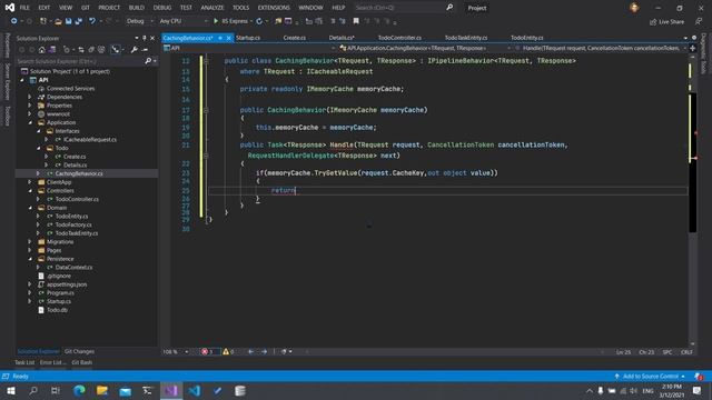 06- MediatR Pipelines Caching Requests and Response | Angular and ASP.NET Core смотреть онлайн