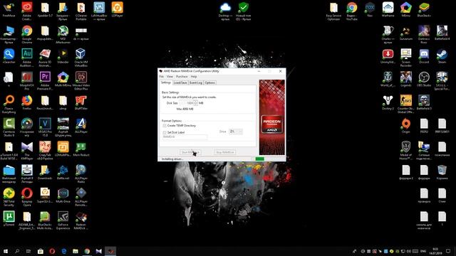AMD Radeon RAMDisk-оперативная память как SSD диск только круче смотреть онлайн