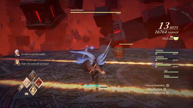 Tales Of Arise : Grand Gnome Boss Fight (EXTREMELY Under-Lvled) + 2 Trophies + Artifact