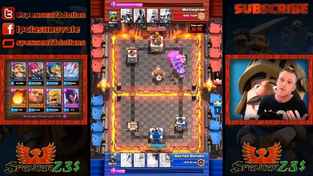 Clash Royale - How to beat Arena 4! Doc Dollars is BACK!