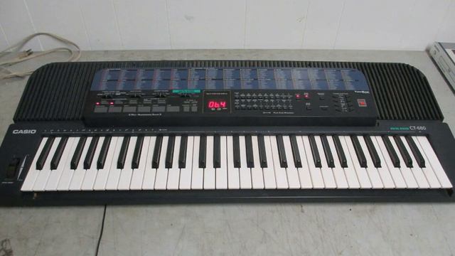Casio CTK 680 (1992 ) смотреть онлайн