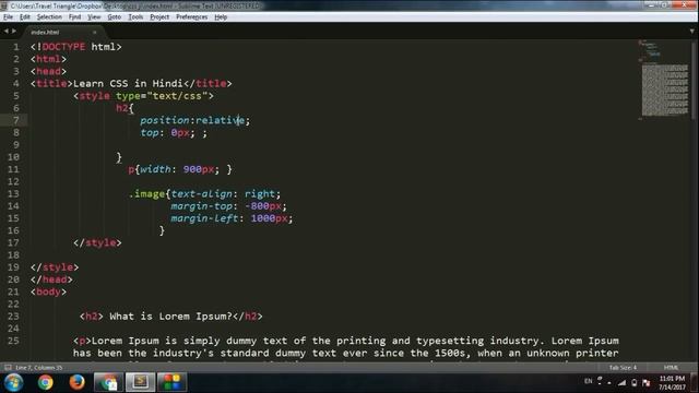 Learn CSS in Hindi | CSS Position Static Relative Absolute Fixed in Hindi смотреть онлайн