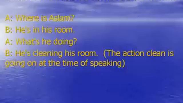 Unit 22: Present Continuous Tense in English смотреть онлайн
