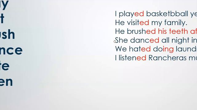 Inglés Corporativo - 19-07-2022- Simple Past Tense - Regular Verbs - Ed Endings Pronunciation. смотреть онлайн