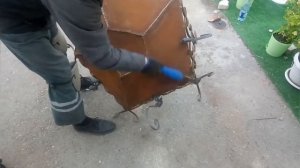 Костровая чаша, очаг для огня своими руками из говна и палок с Леруа