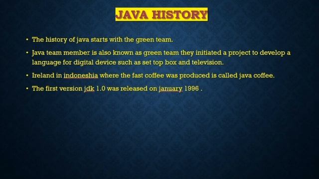 Java language beginner|| history and architecture of java смотреть онлайн