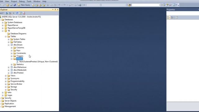 Membuat Index Clustered Dan Non Clustered Pada SQL Server 2014 смотреть онлайн