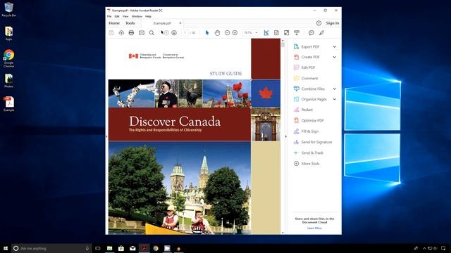 How to Hide the Tools Pane in Adobe Reader DC смотреть онлайн