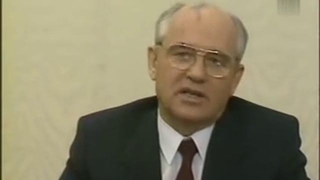 Новогоднее обращение М.С.Горбачева 31.12.1989 года. смотреть онлайн