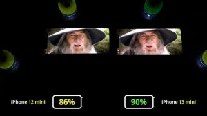 Тест батареи iPhone 13 mini и iPhone 12 mini!
