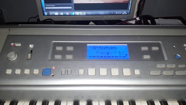 Casio CTK-810 LIGADO EM MIDI USB