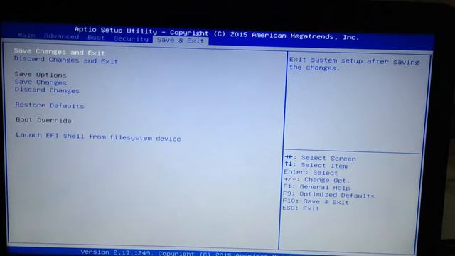 Aptio Utility Setup Problem смотреть онлайн