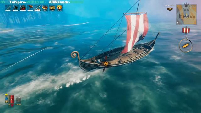Valheim Море наша кормушка (ловим рыбу и змеев) смотреть онлайн