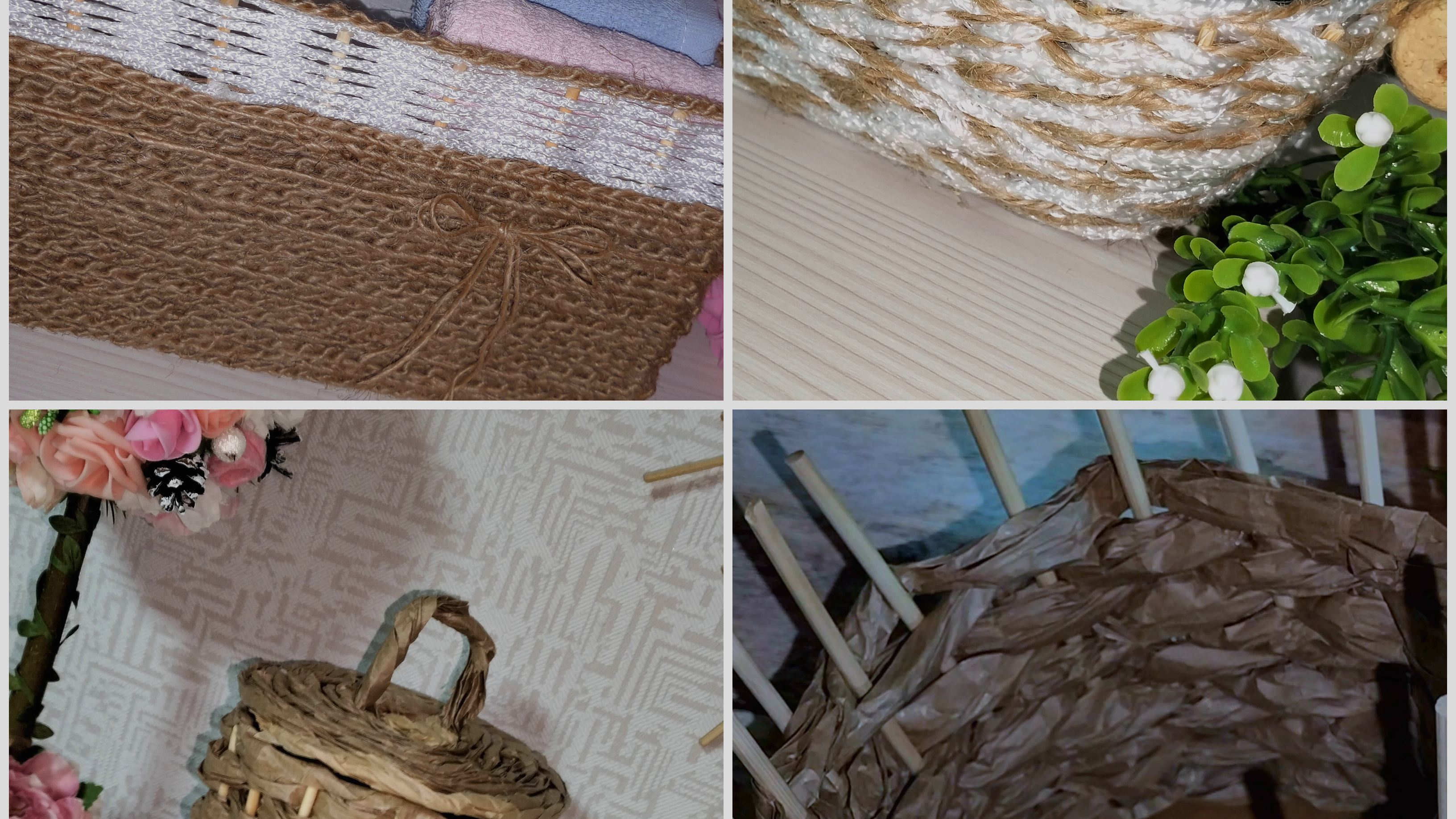 😱Корзины и Органайзеры своими руками из подручных материалов. 3 Идеи для дома смотреть онлайн