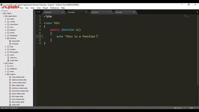 Codeigniter 3 Tutorial 14 Custom Libraries (हिन्दी) смотреть онлайн