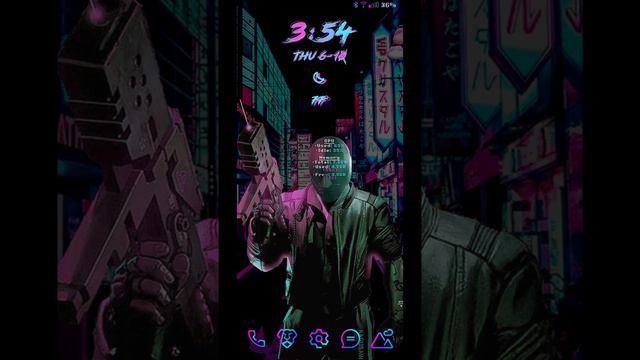KLWP Ruiner Theme (PS4 game) смотреть онлайн