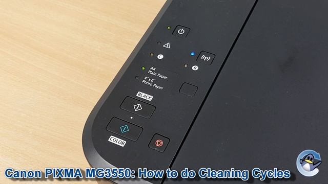 Canon Pixma MG3550: How to do Printhead Cleaning and Deep Cleaning Cycles and Improve Print Quality смотреть онлайн
