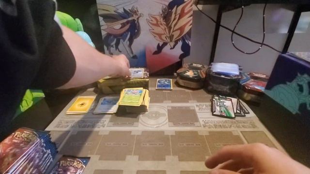Pokémon Sword and Shield Battle Styles Huge Pack Opening! My First Pokémon Card Opening! смотреть онлайн