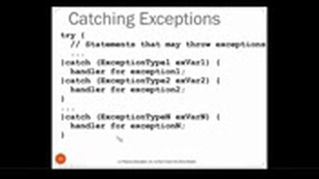 CSE114 Computer Science I: Exceptions and Text IO смотреть онлайн