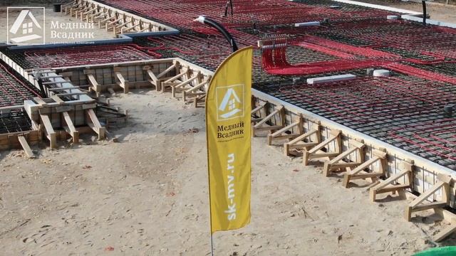 Индивидуальный расчётный утепленный фундамент под кирпичный дом на базе УШП от СК "Медный Всадник" смотреть онлайн