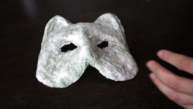 DIY Маска кицунэ на хэллоуин | Kitsune Mask