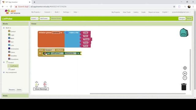 MIT App Inventor 2 Tutorial 11 -- ListPicker смотреть онлайн