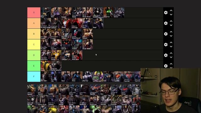 ОБНОВЛЕННЫЙ ТИР-ЛИСТ ПЕРСОНАЖЕЙ INJUSTICE - ЧАСТЬ 2 смотреть онлайн