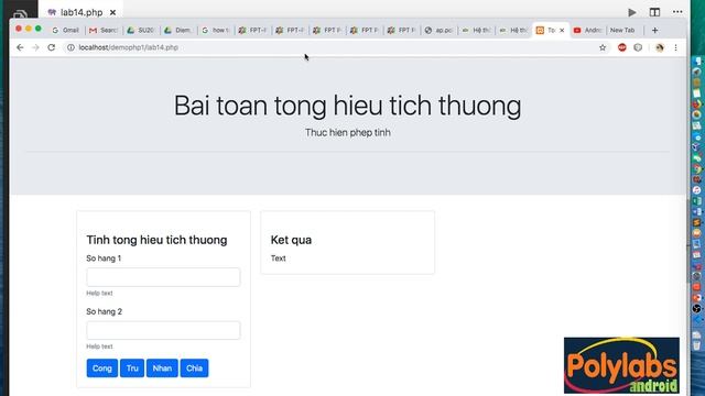 Lập trình PHP - Video 9 - Sử dụng bootstrap, javascript trong php (lab1.4) смотреть онлайн