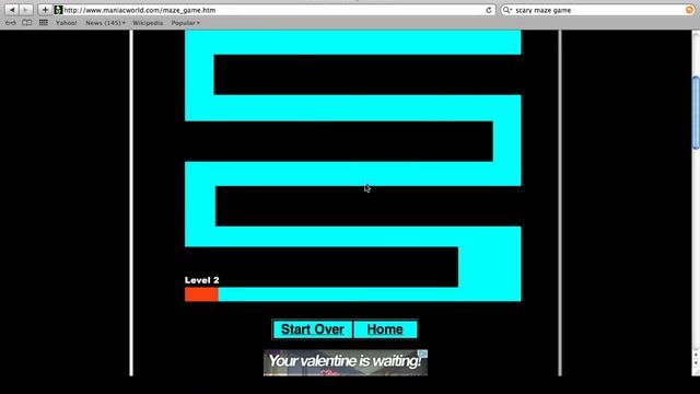 scary maze game with sound смотреть онлайн