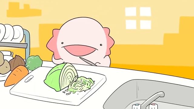 Маленький аксолотль, который вдруг все возненавидел