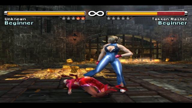 Tekken 5 Nina Williams 2P Trampling Anna