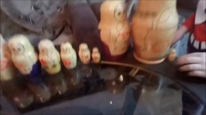 СУПЕР МЕГА большая матрешка! Открываем старинную игрушку матрешку!Nesting Matryoshka Dolls.