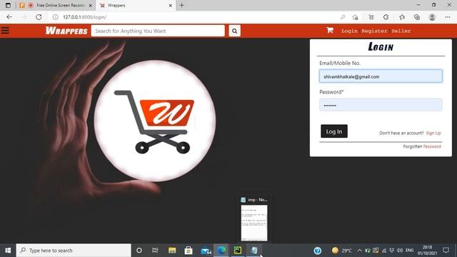 Ecommerce Website using Django смотреть онлайн