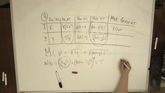 МАТЕМАТИКА ЕГЭ 17 ОПТИМИЗАЦИЯ № 8 С КИРИЛЛОМ смотреть онлайн
